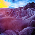 Death Valley Infrared Sunset
